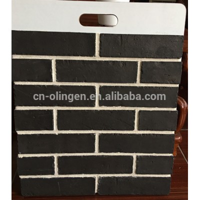 lightweight man-made light bricks dark black color