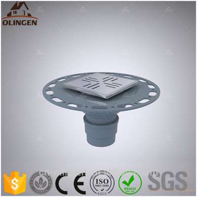 Straight Round Plastic Shower Tray Drain For USA